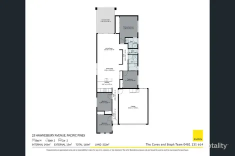 25 Hawkesbury Ave, Pacific Pines, QLD 4211