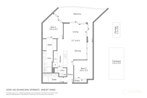 Property photo of 1210/45 Duncan Street West End QLD 4101