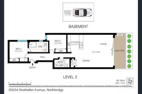Property photo of 203/54-56 Strathallen Avenue Northbridge NSW 2063