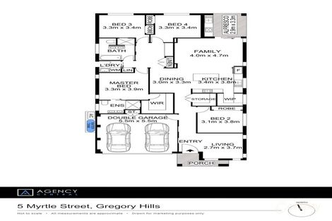 5 Myrtle St, Gregory Hills, NSW 2557