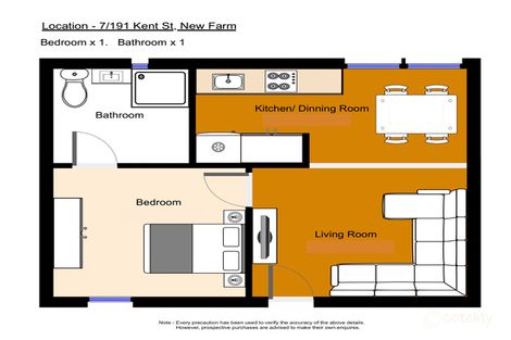 7/191 Kent St, New Farm, QLD 4005