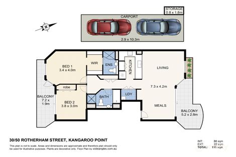 Property photo of 30/50 Rotherham Street Kangaroo Point QLD 4169