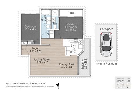 Property photo of 2/26 Carr Street St Lucia QLD 4067