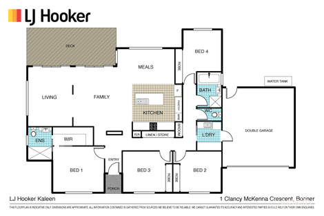 Property photo of 1 Clancy McKenna Crescent Bonner ACT 2914