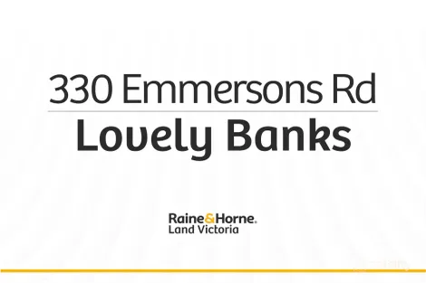 330 Emmersons Rd, Lovely Banks, VIC 3213