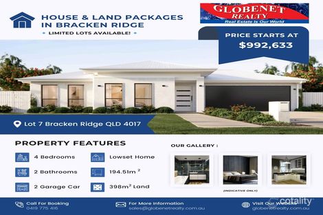 Lot 7/439 Bracken Ridge Rd, Bracken Ridge, QLD 4017