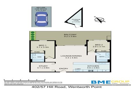 Property photo of 402/57 Hill Road Wentworth Point NSW 2127