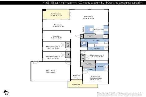Property photo of 46 Burnham Crescent Keysborough VIC 3173