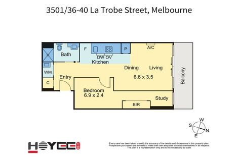 Property photo of 3501/36-40 La Trobe Street Melbourne VIC 3000