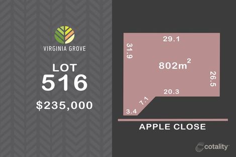 Lot 516 Apple Cl, Virginia, SA 5120