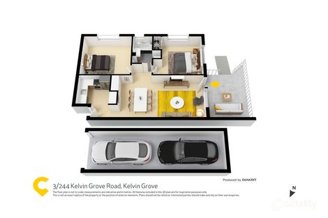 Property photo of 3/244 Kelvin Grove Road Kelvin Grove QLD 4059