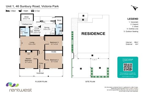 Property photo of 1/46 Sunbury Road Victoria Park WA 6100