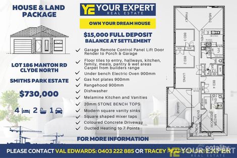 Lot 186 Manton Rd, Clyde North, VIC 3978