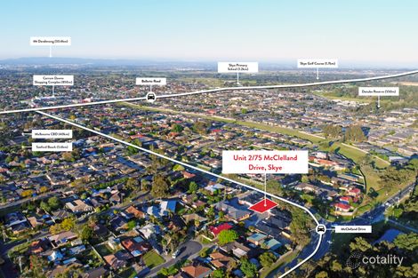 Property photo of 2/75 McClelland Drive Skye VIC 3977