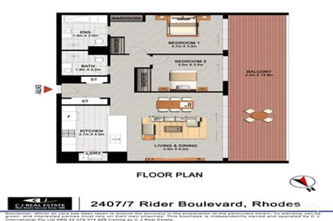 Property photo of 2407/7 Rider Boulevard Rhodes NSW 2138