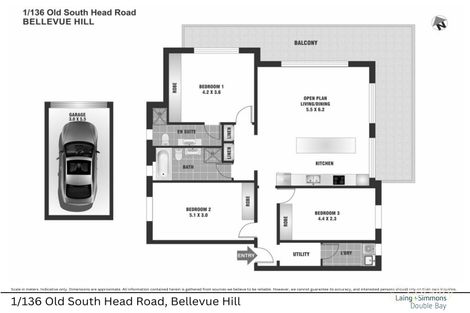 Property photo of 1/136 Old South Head Road Bellevue Hill NSW 2023