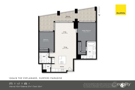 1304/4 The Esplanade, Surfers Paradise, QLD 4217