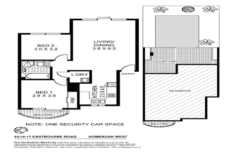 Property photo of 43/9-17 Eastbourne Road Homebush West NSW 2140