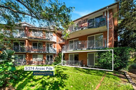 Property photo of 3/274-300 Anzac Parade Kensington NSW 2033