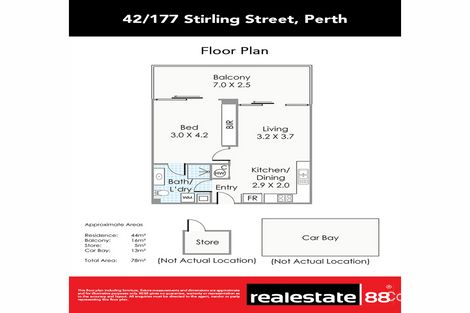 Property photo of 42/177 Stirling Street Perth WA 6000