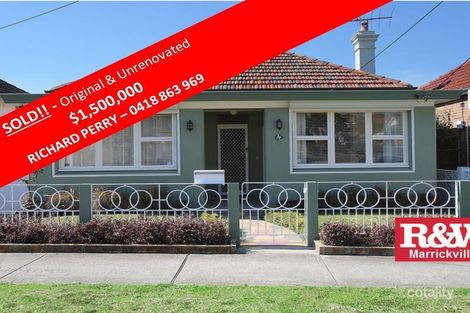 Property photo of 65 Dunstaffenage Street Hurlstone Park NSW 2193