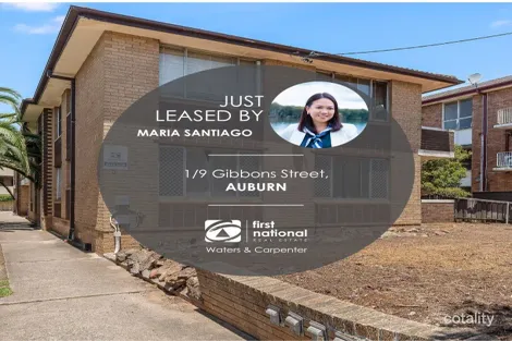 Property photo of 1/9 Gibbons Street Auburn NSW 2144