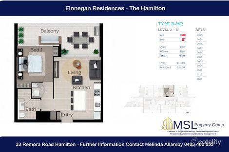 3075/37 Finnegan St, Hamilton, QLD 4007