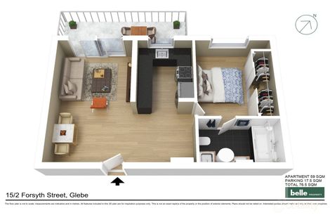 Property photo of 15/2 Forsyth Street Glebe NSW 2037