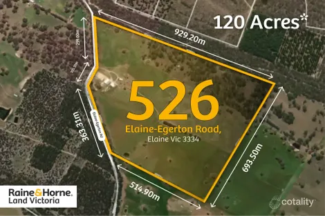526 Elaine-Egerton Rd, Elaine, VIC 3334