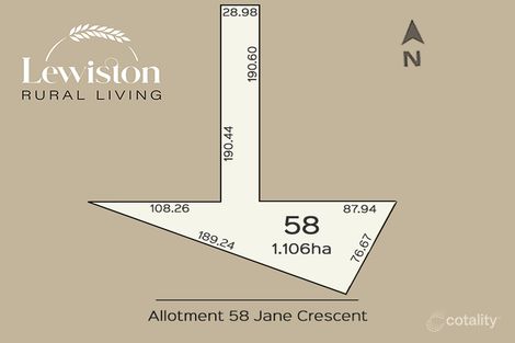 Lot 58 Jane Cres, Lewiston, SA 5501