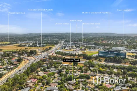 Property photo of 4 Melrose Court Berwick VIC 3806