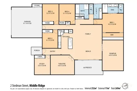 Property photo of 2 Stedman Street Middle Ridge QLD 4350