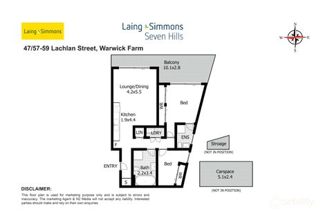 Property photo of 47/57-59 Lachlan Street Warwick Farm NSW 2170