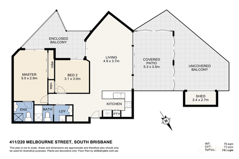 411/220 Melbourne St, South Brisbane, QLD 4101