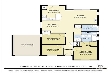 Property photo of 2 Brack Place Caroline Springs VIC 3023