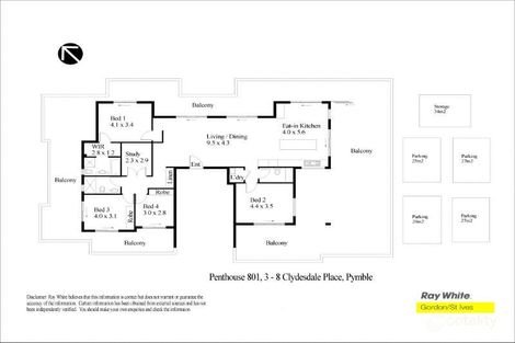 801/3-5 Clydesdale Pl, Pymble, NSW 2073