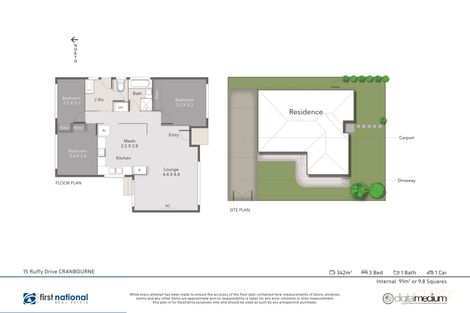 Property photo of 15 Ruffy Drive Cranbourne VIC 3977