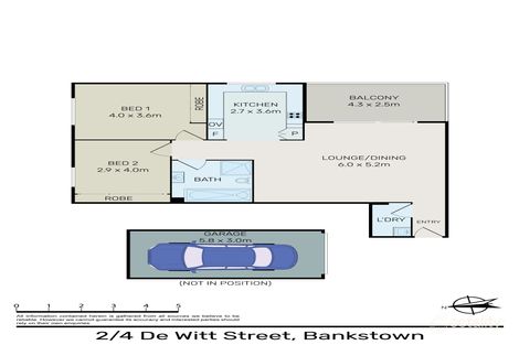 Property photo of 2/4 De Witt Street Bankstown NSW 2200