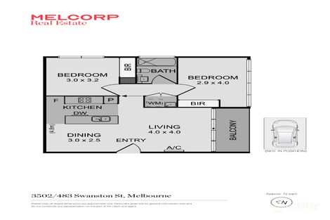 Property photo of 3502/483 Swanston Street Melbourne VIC 3000