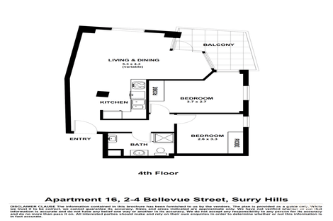 Property photo of 16/2-4 Bellevue Street Surry Hills NSW 2010