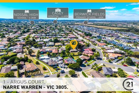 Property photo of 1 Argus Court Narre Warren VIC 3805