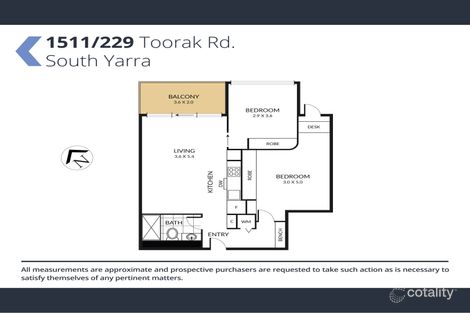 Property photo of 1511/229 Toorak Road South Yarra VIC 3141