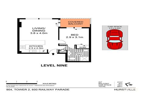 Property photo of 904/600 Railway Parade Hurstville NSW 2220