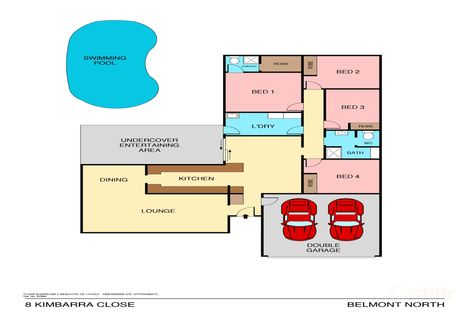 Property photo of 8 Kimbarra Close Belmont North NSW 2280