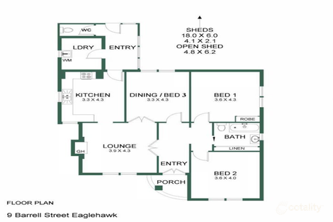 Property photo of 9 Barrell Street Eaglehawk VIC 3556