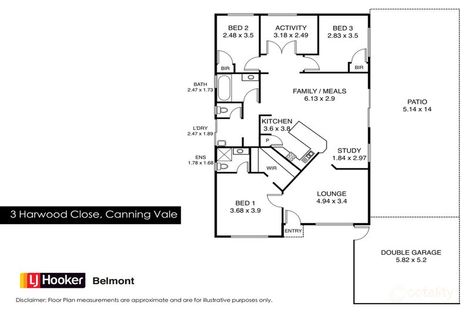Property photo of 3 Harwood Close Canning Vale WA 6155