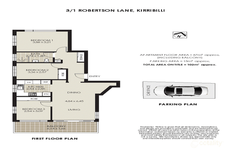 Property photo of 3/1 Robertson Lane Kirribilli NSW 2061