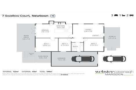 Property photo of 7 Swallow Court Newtown QLD 4350