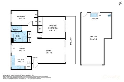 2/39 French St, Coorparoo, QLD 4151