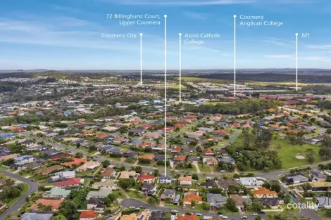 Property photo of 72 Billinghurst Crescent Upper Coomera QLD 4209